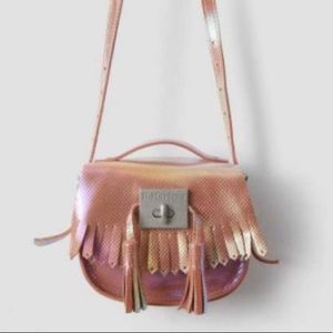 Dr. Martens pink mini saddle bag /coin purse